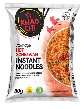 Hot Schezwan Instant Noodles
